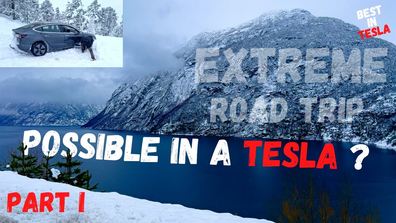 Taking the electric car to the EXTREME Can a Tesla take the FREEZING abuse to the North Cape| Part I