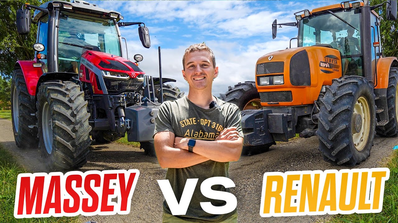 JE COMPARE MON RENAULT AVEC LE MASSEY 5S DE DEMO !