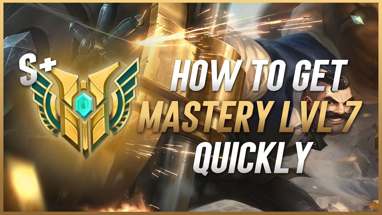 How to get any Champion to Mastery Level 7 Fast in League of Legends Season 13 (VERY FAST)