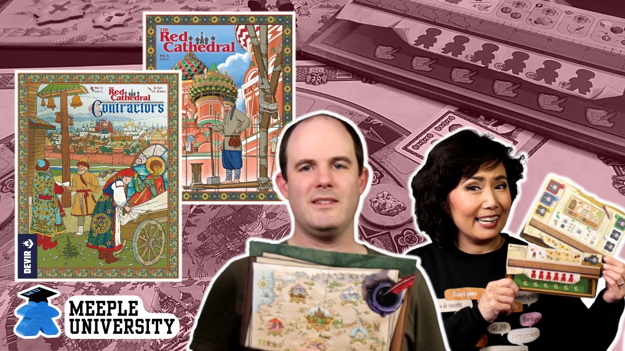 The Red Cathedral PLUS Contractors Expansion - With or Without? A Board Game Review