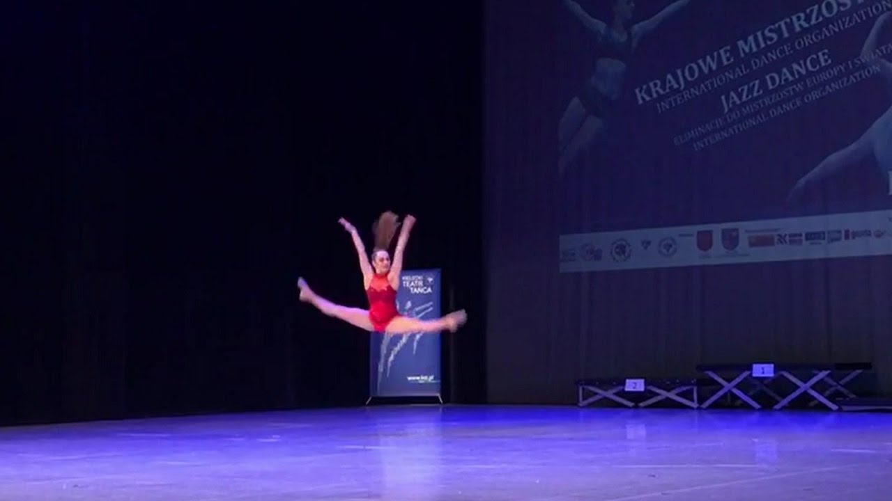Nikola Zientarska YULDANCE solo jazz dance 16+ KM IDO Kielce 2017