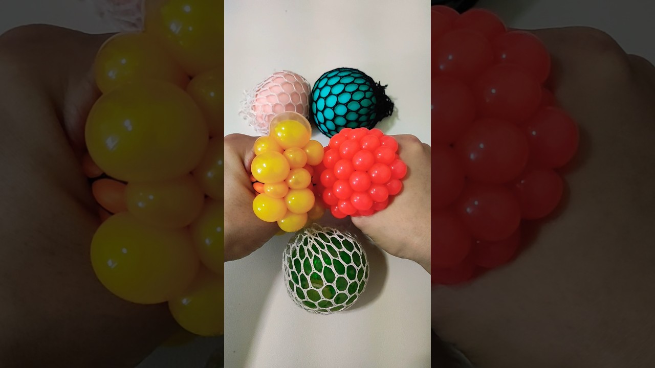 mesh balls squishy #fidget #squishy #antistresstoy #satisfying #trending #ytshorts