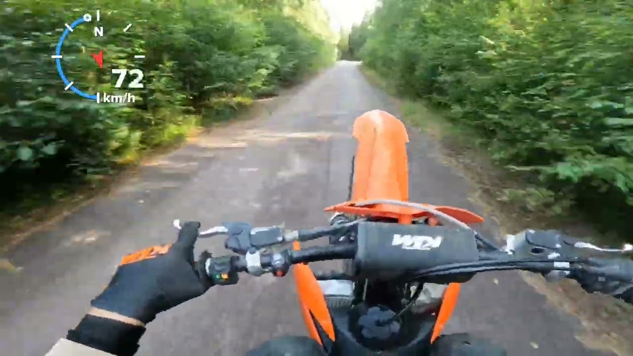 KTM 350 - 100+km/h wheelie - Part 2
