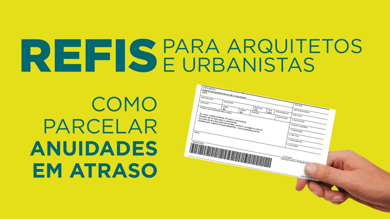 REFIS: Como parcelar anuidades atrasadas