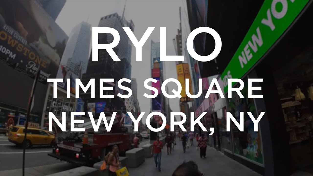 Rylo 360 Camera Review in Times Square, New York, NY
