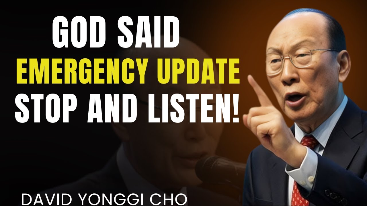 Urgent Christian Message: God Speaks Through David Yonggi Cho