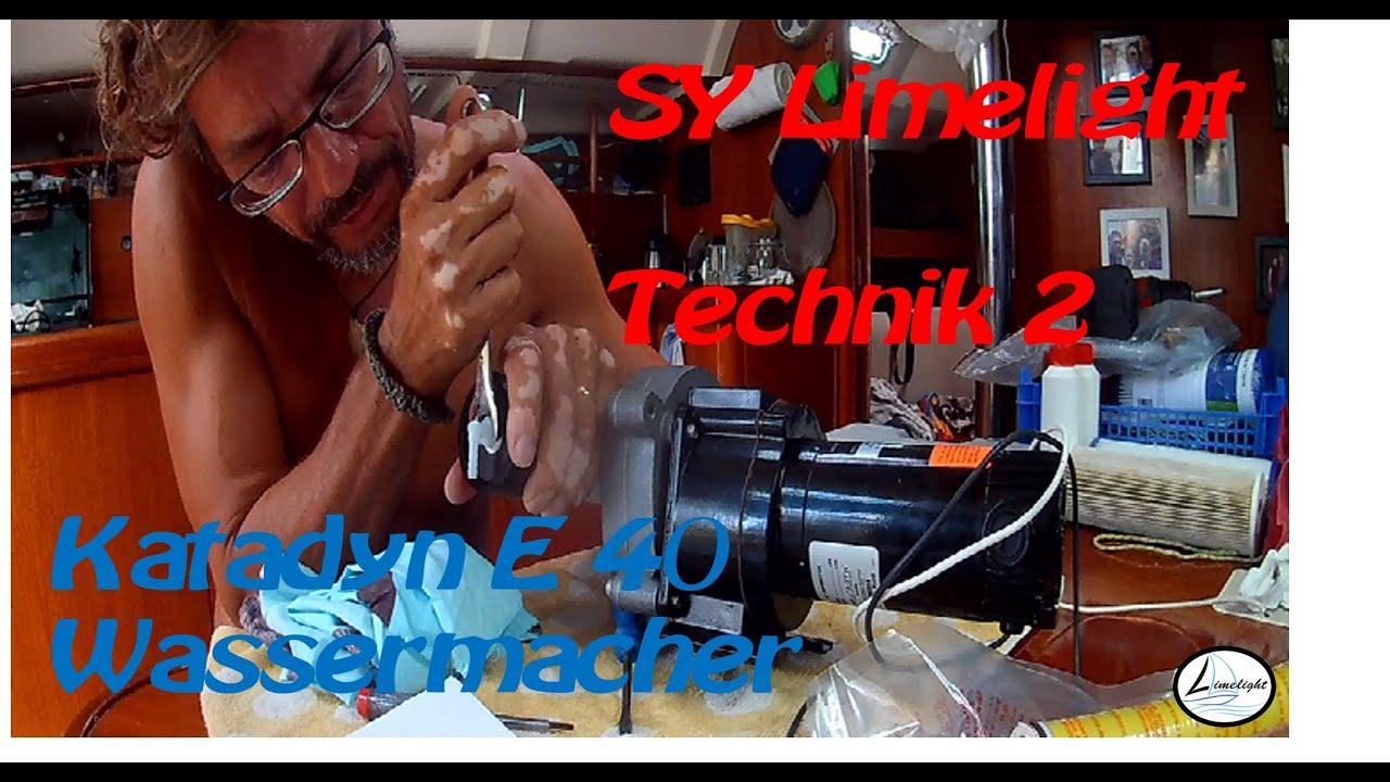 SY Limelight Technik2 Katadyn E40 Membranen tausch  #Segeln #Katadyn #Weltreise