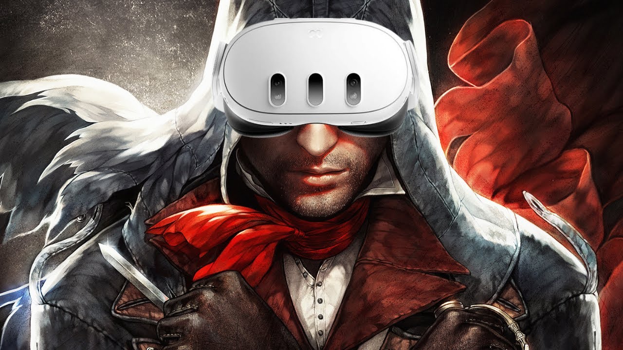 ASSASSINS CREED EM REALIDADE VIRTUAL É SINISTRO!