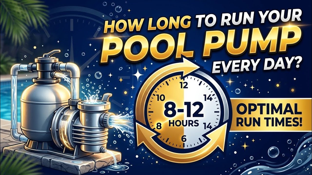 🏊&zwj;♂️ How Many Hours Should You Run Your Pool Pump Each Day?