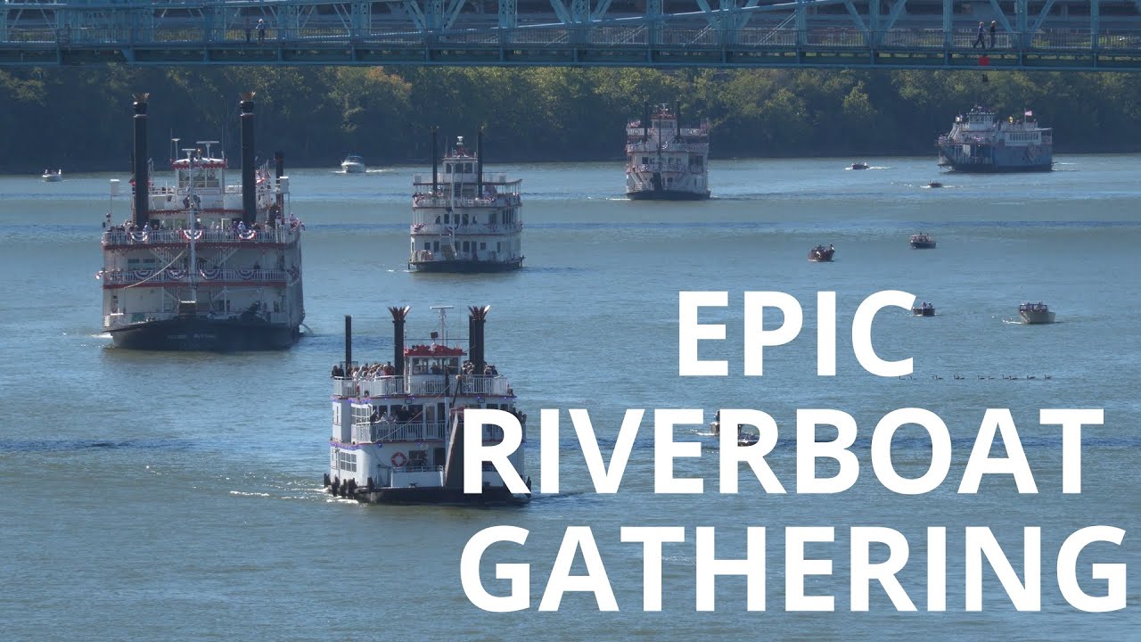 Majestic Riverboat Parade | America&rsquo;s River Roots Festival on the Ohio River 2025!