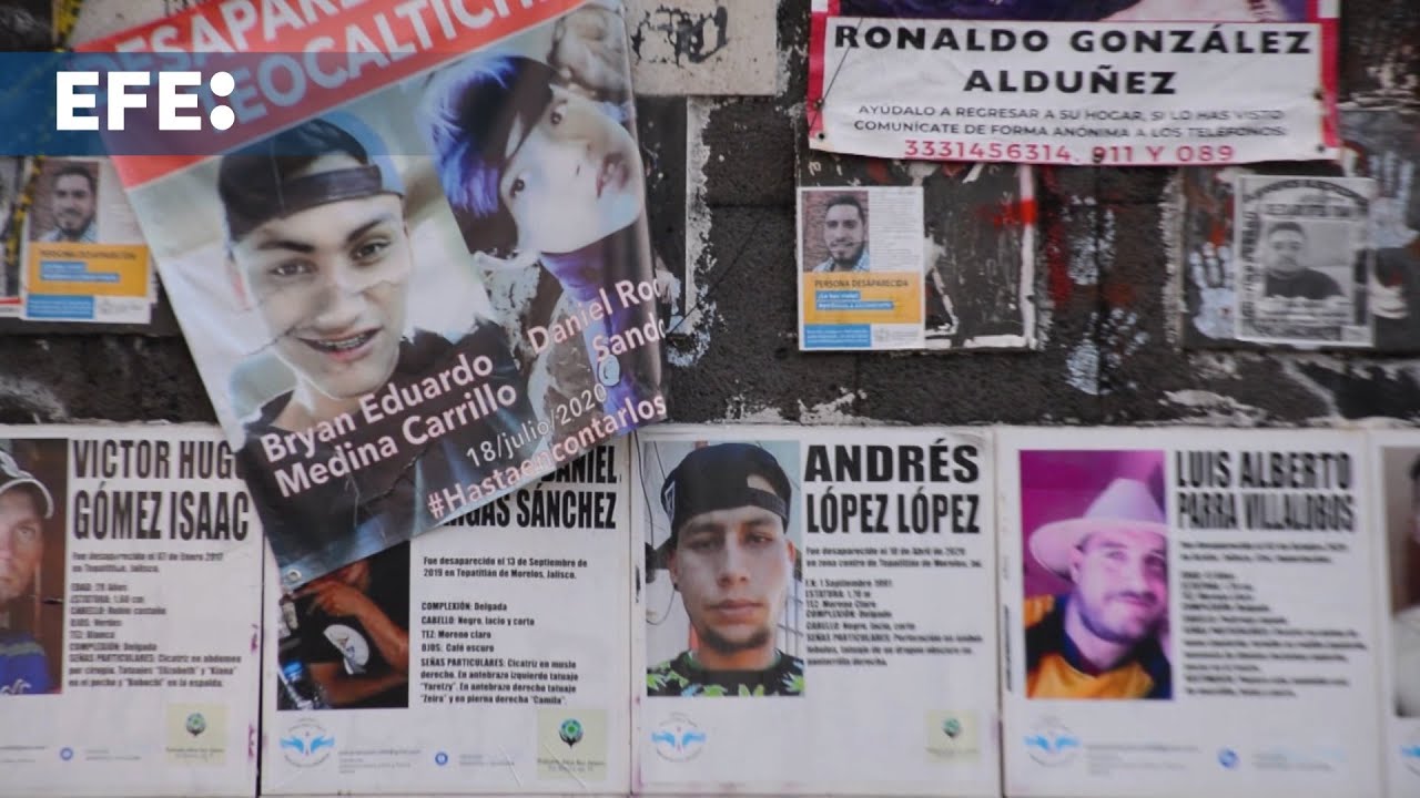 Activistas mexicanos frenan tareas de búsqueda de desaparecidos por inseguridad en Jalisco