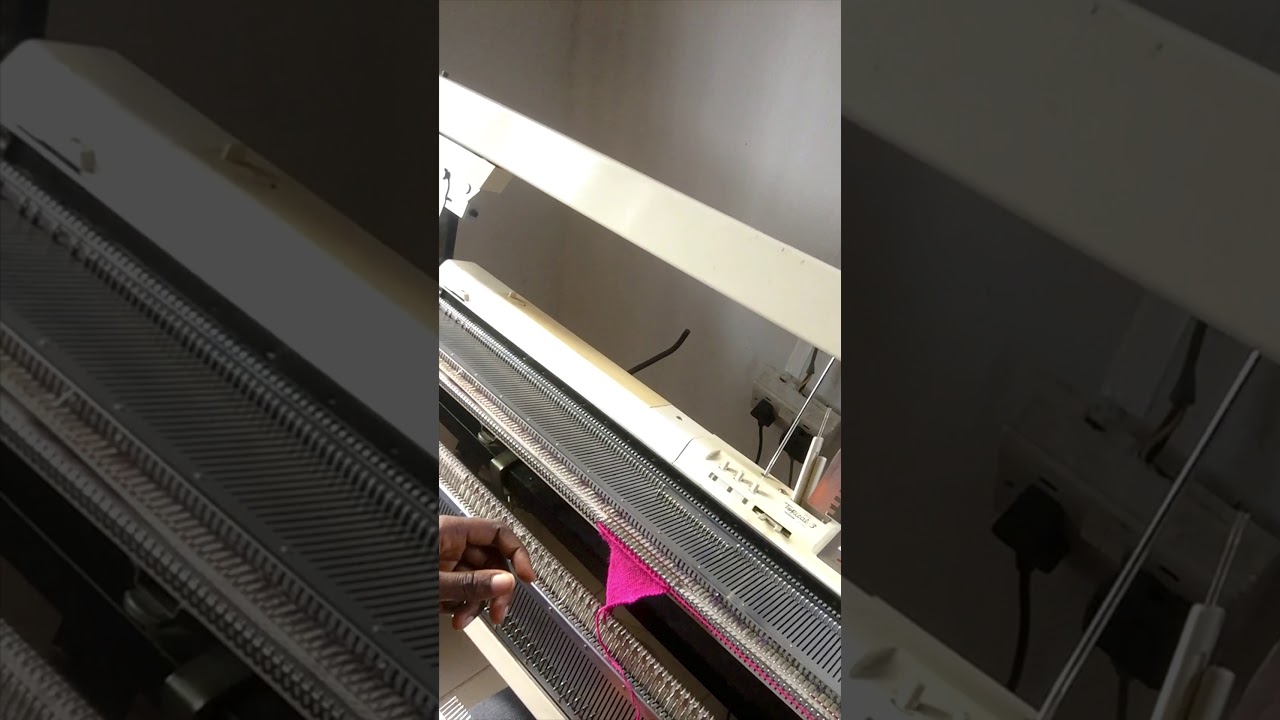 How to Machine Knit a Circle | Knitting Machine Tutorials