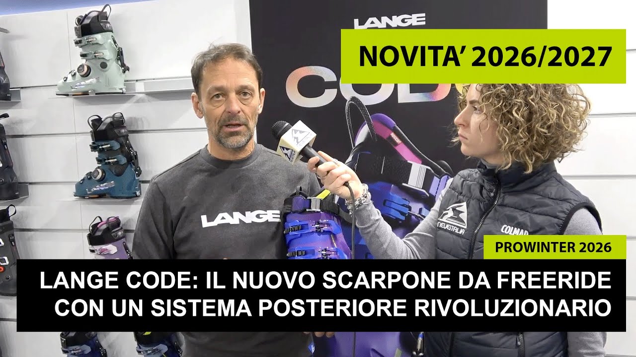 Lange Code: il nuovo scarpone da freeride con un sistema posteriore rivoluzionario