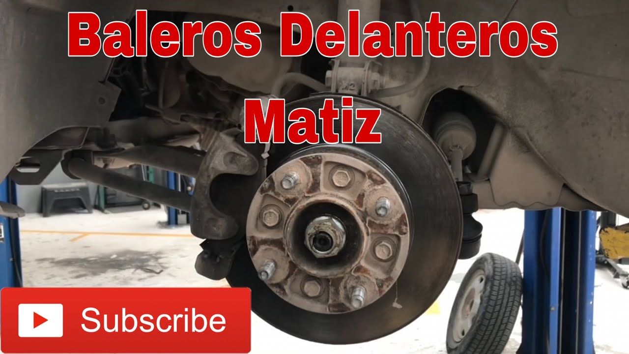 Matiz Baleros delanteros con ruido