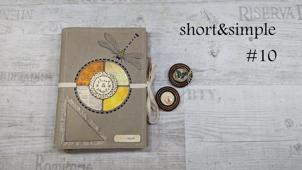 Junk Journal Rosette - junk journal rosette - short&simple #11