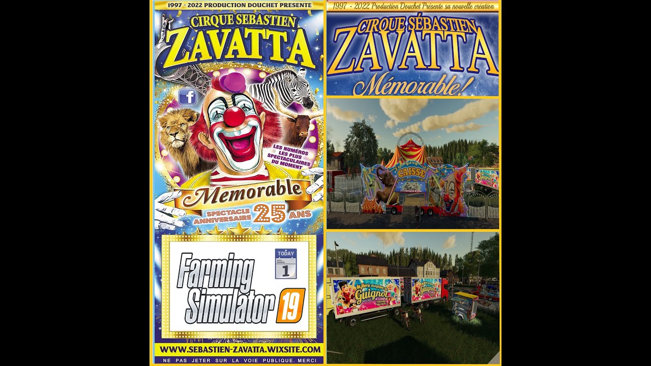 présentation du cirque Zavatta (fs19)