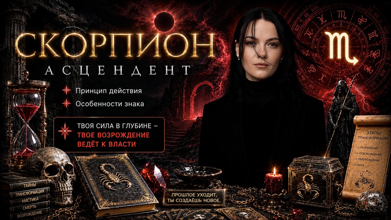 СКОРПИОН. Подробная характеристика знака зодиака, стихия, особенность