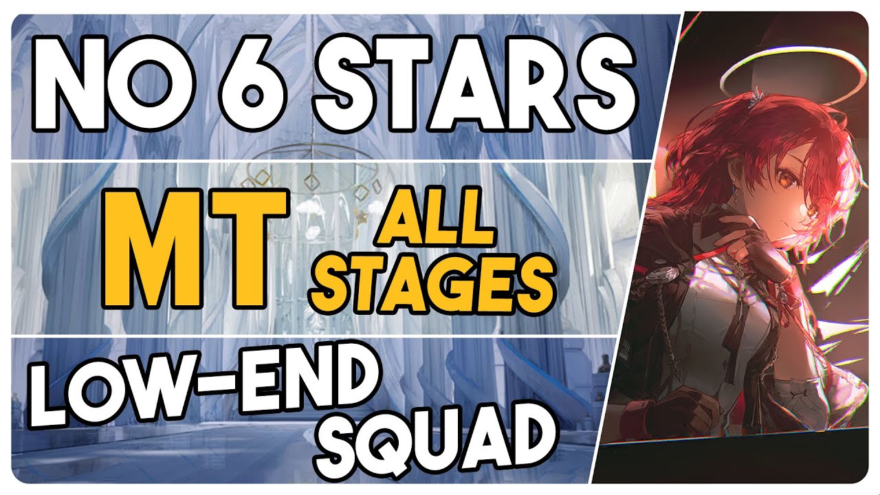 All MT Stages | MT-1 to MT-10 | Low End Squad |【Arknights - アークナイツ】