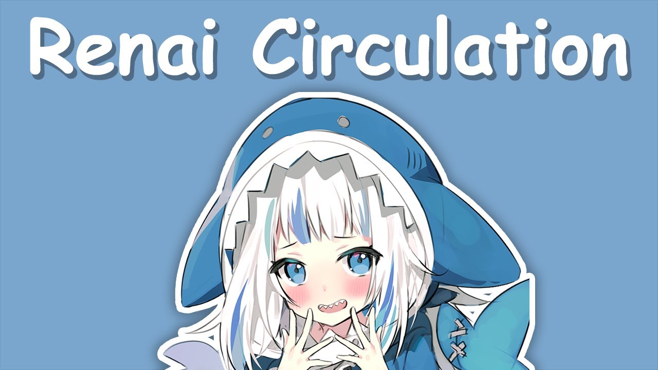【Hololive Song / Gawr Gura Sing 唱歌】Renai Circulation (恋愛サーキュレーション) (with Lyrics)