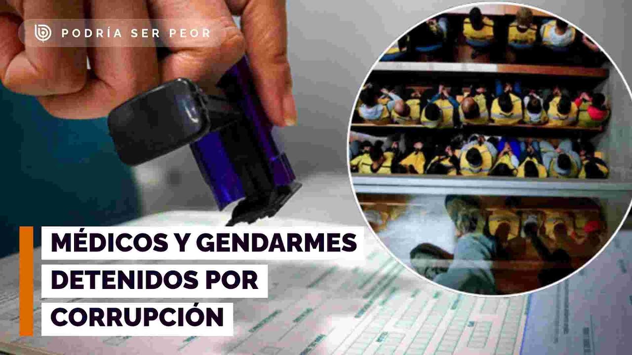 Licencias falsas y la corrupción en Gendarmería: ¿A cuánto equivale el fraude?
