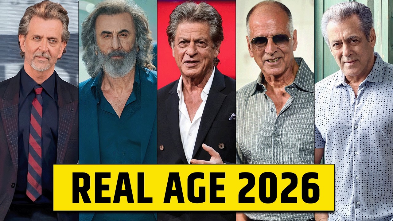 51 SHOCKING REAL AGE of Bollywood Actors 2026 | Bollywood All NEW & OLD Actor REAL AGE | Then vs Now
