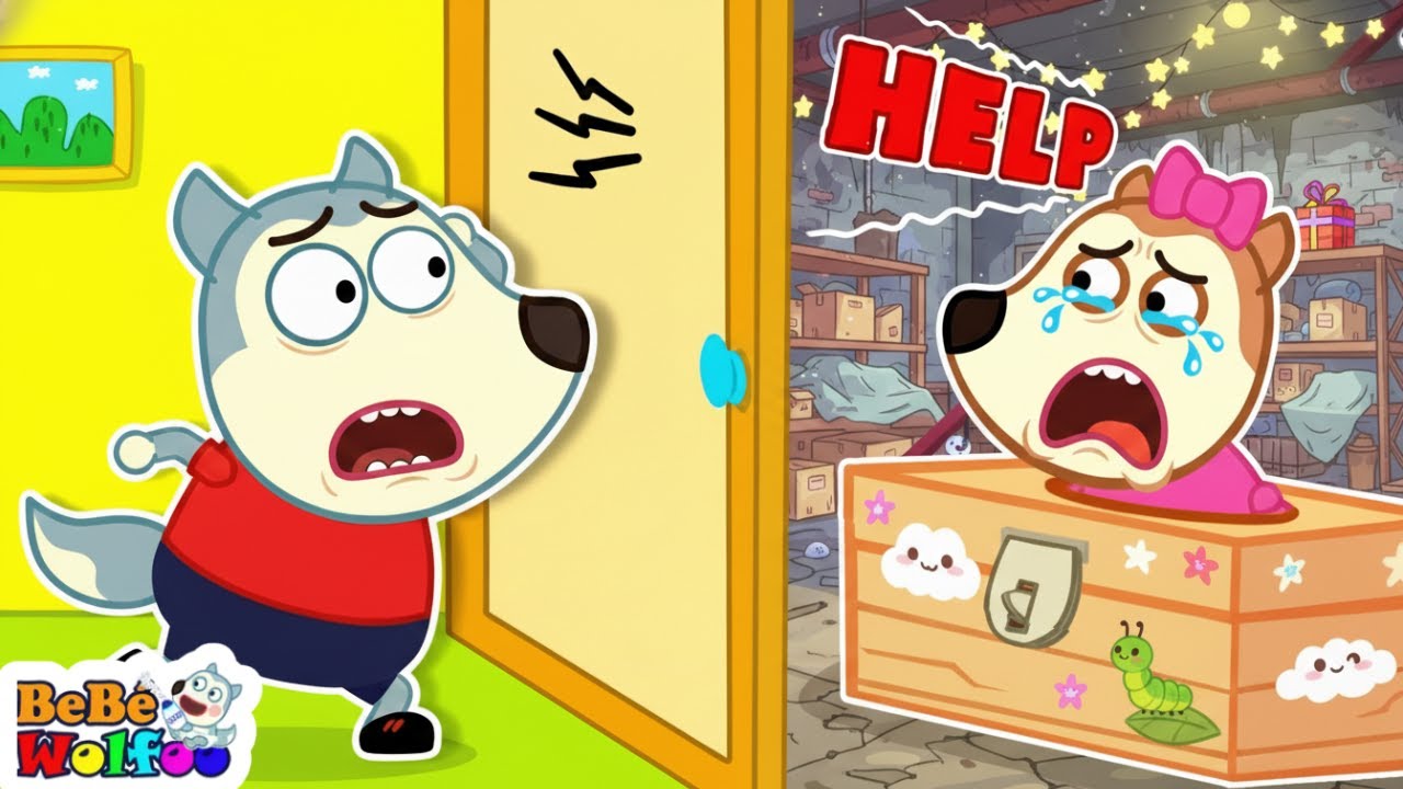 Dibujos animados 📍 ¡El bebé está atrapado en la habitación! | Animación | Historias sobre familia