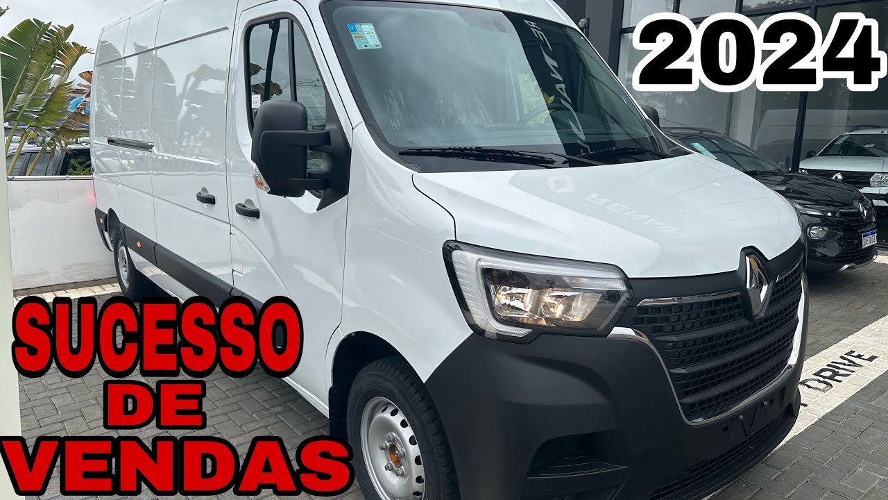 NOVA RENAULT MASTER L3H2 2024 2.3 TURBO DIESEL EM DETALHES | MELHOR QUE SPRINTER E DUCATO???