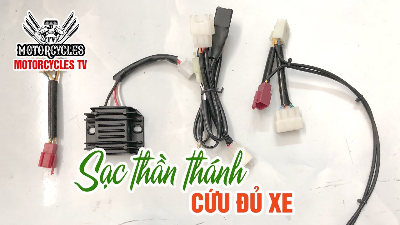 Video 361: Sạc Giá Rẽ Cứu Các Loại Sạc Cơ Bản Mắc Tiền Mà Anh Em Cần Biết | Motorcycle TV