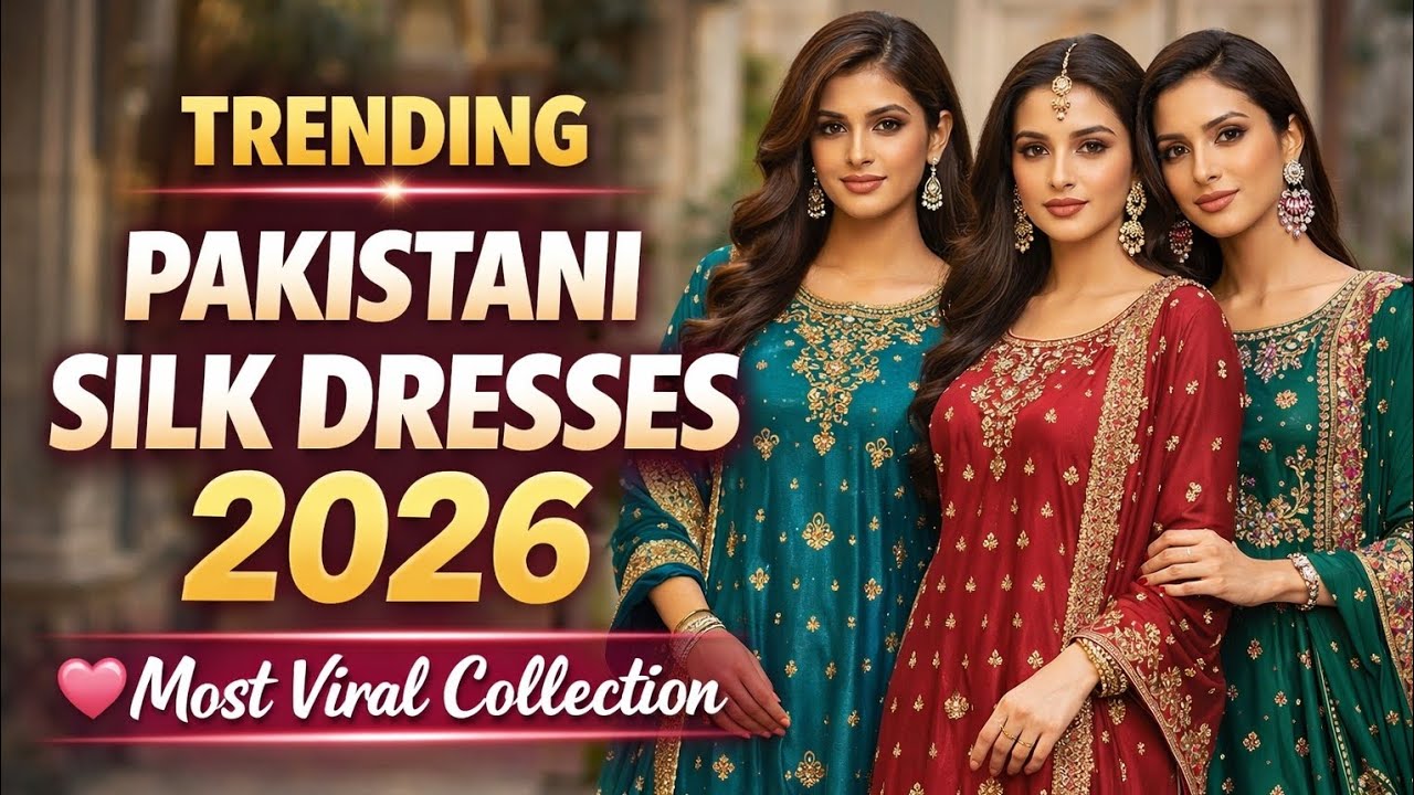 2026 Trending Silk Dress Designs 😍 | Viral Silk Collection