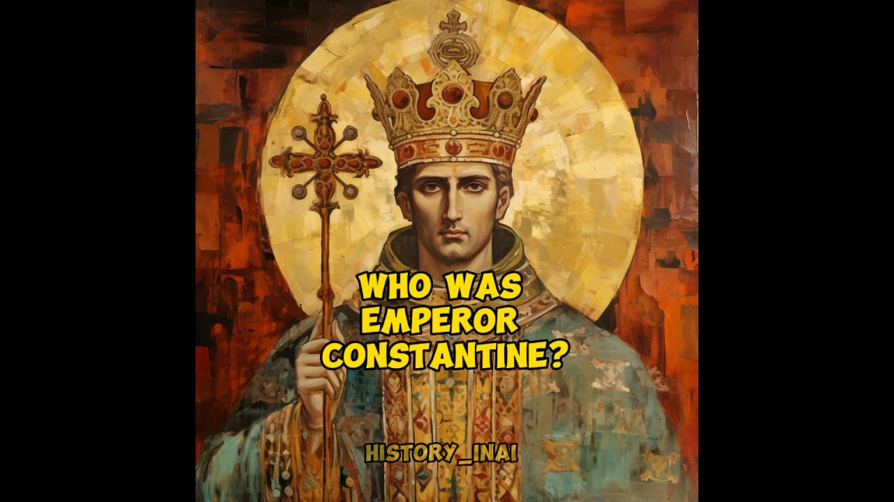 Who was emperor Constantine? #history #ai