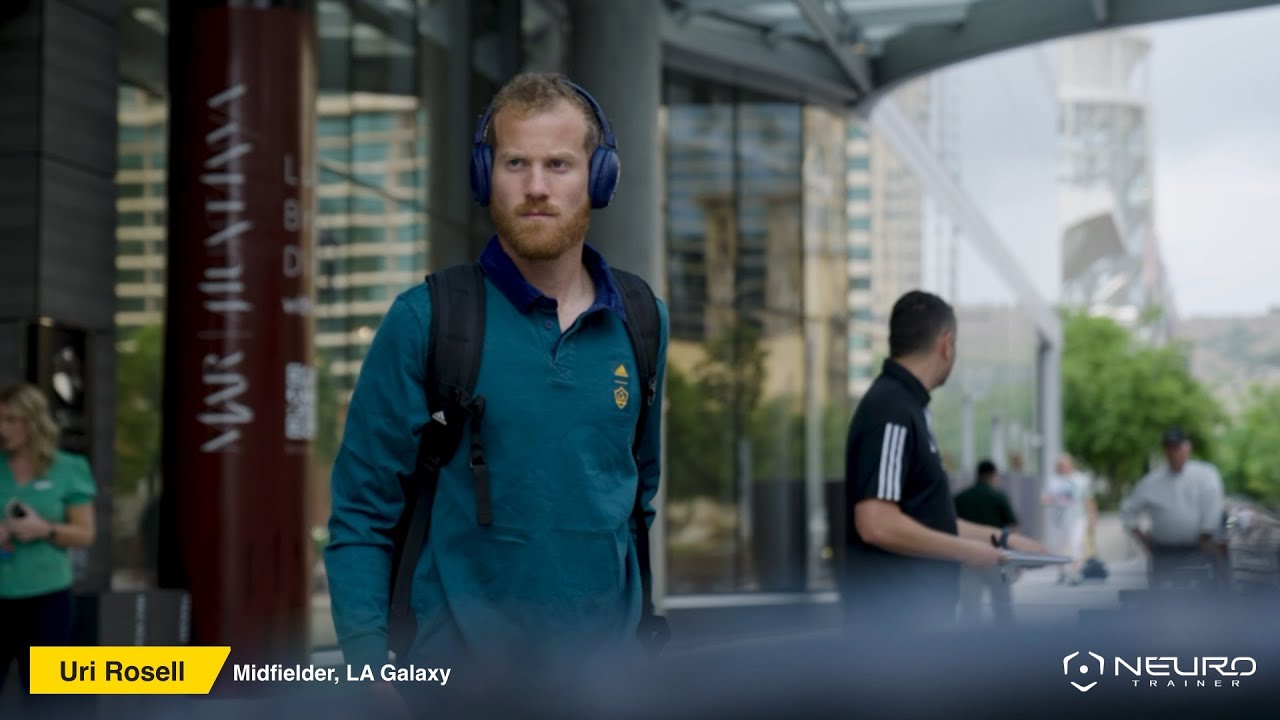 LA Galaxy Midfielder Uri Rosell uses NeuroTrainer to sharpen focus on the pitch #soccer