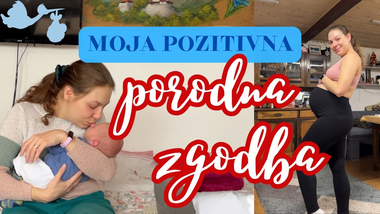 MOJA PORODNA ZGODBA❤️🐣Pozitivna izkušnja z indukcijo poroda v Kranju🏥