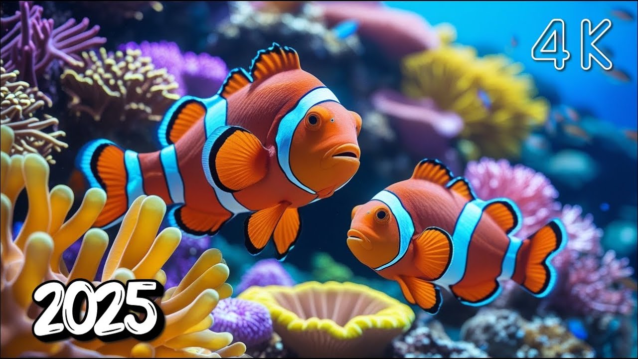 Ocean Life 4K – Vibrant Marine Life with Calming Music for Sleep & Serenity #5