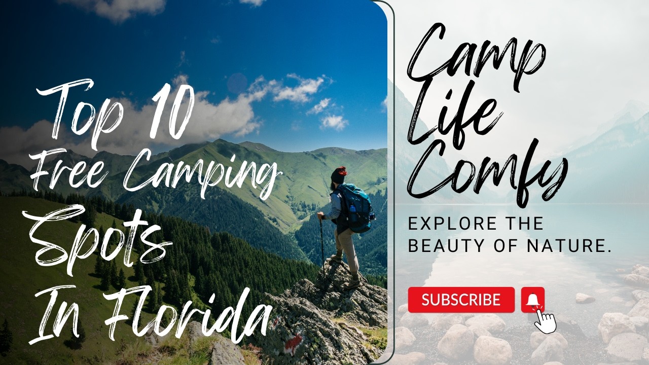 10 бесплатных мест для кемпинга во Флориде, которые стоит посетить! #CampLifeComfy