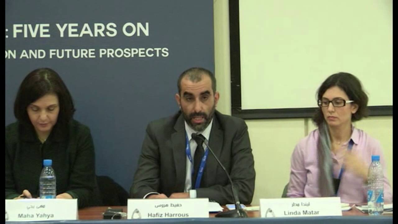 The Arab Revolutions : Five Years On - Day 1 Aud A S2  A Re-Reading & a Critical Examination 2