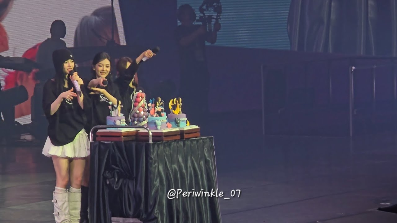 [4K] aespa • Happy 5th Anniversary Ment ( SYNK : AEXIS LINE in BKK 2025 ) 