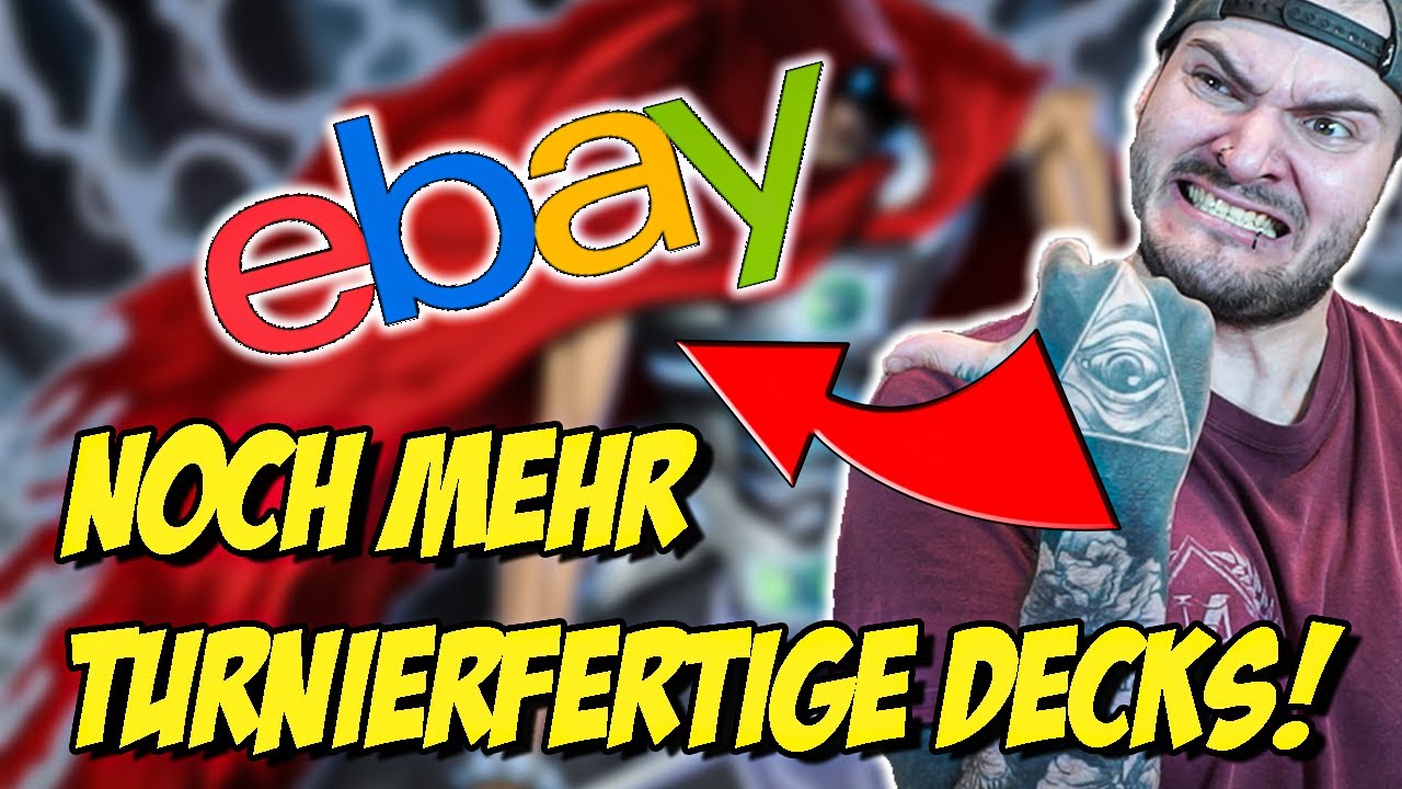 ICH WAR WIEDER AUF EBAY UNTERWEGS! TURNIERFERTIGE DECKS!