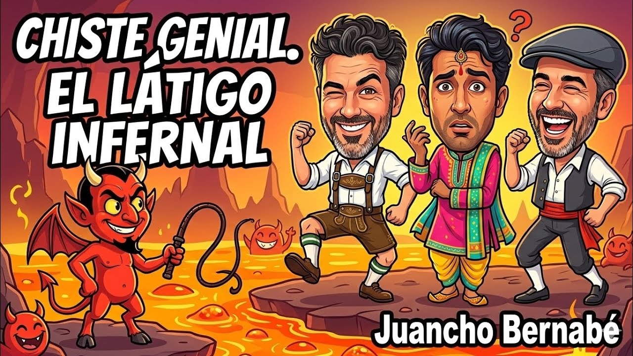 ​EL CHISTE DEL INFIERNO QUE TE HARÁ LLORAR DE RISA 😂 El Látigo Infernal (Alemán, Hindú y Español) 👹