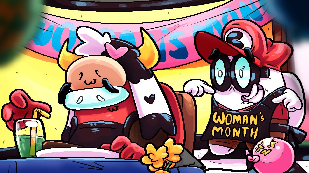 I AM COURTILLY'S BIGGEST ALLY! | Happy Womans Month!  (Among Us x Town of Salem)