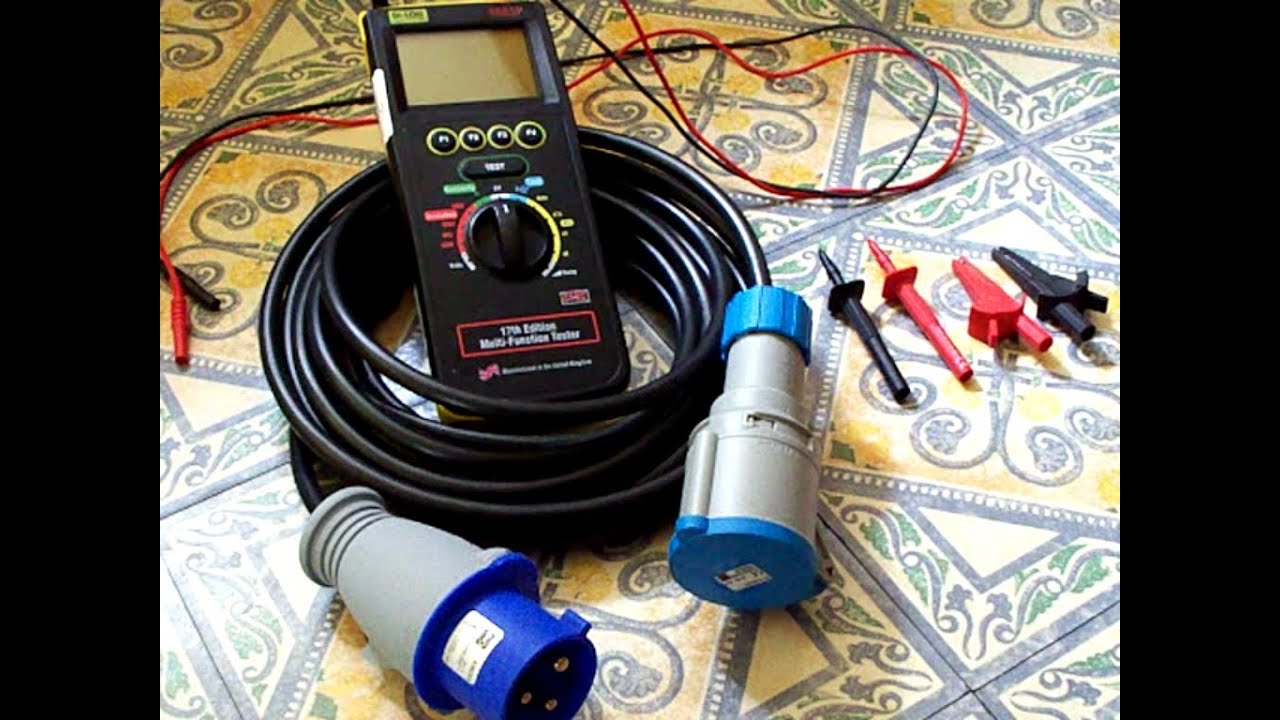Test Time : PAT test on 32A extension lead.