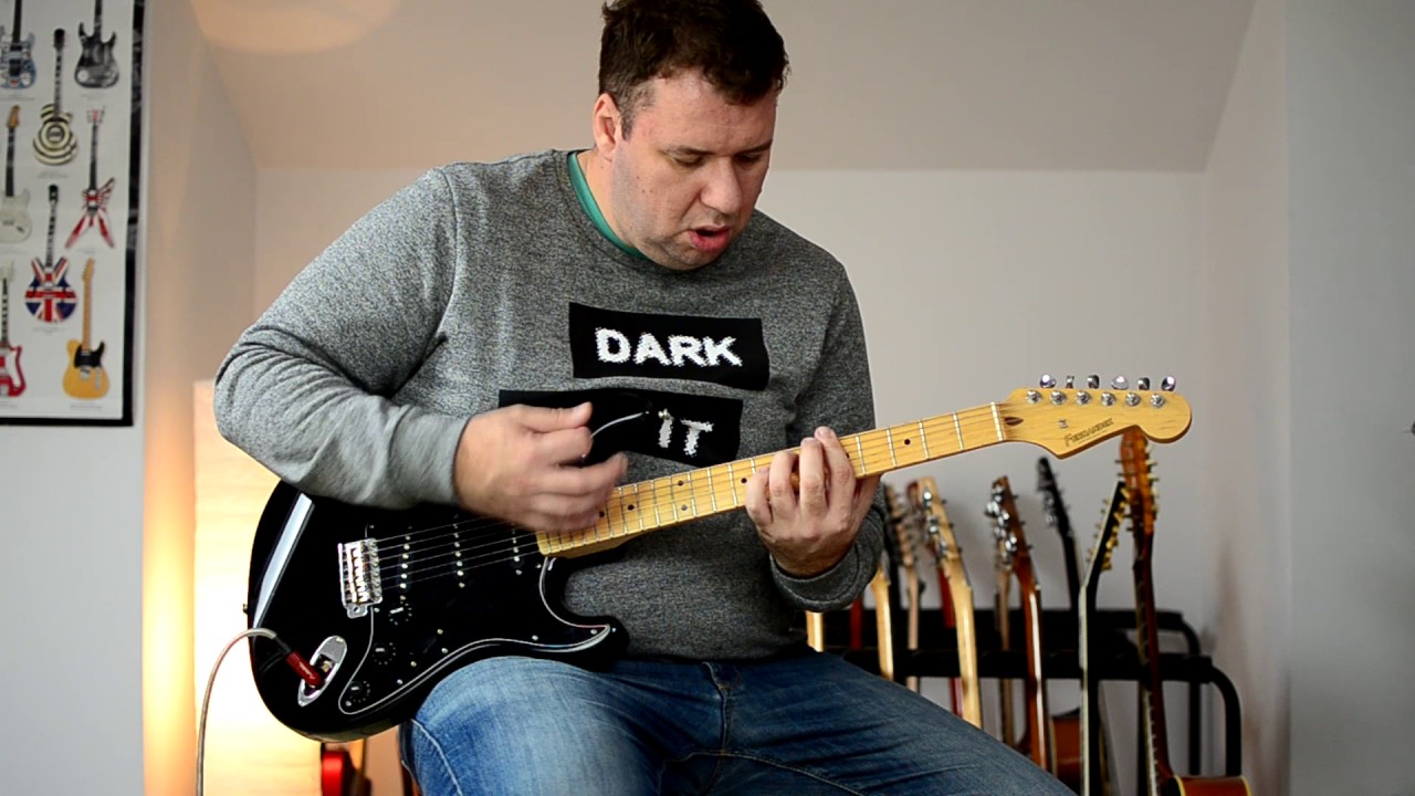 FERNANDES STRATOCASTER, JAPONIA, lata 90-te + FRIEDMAN PT20