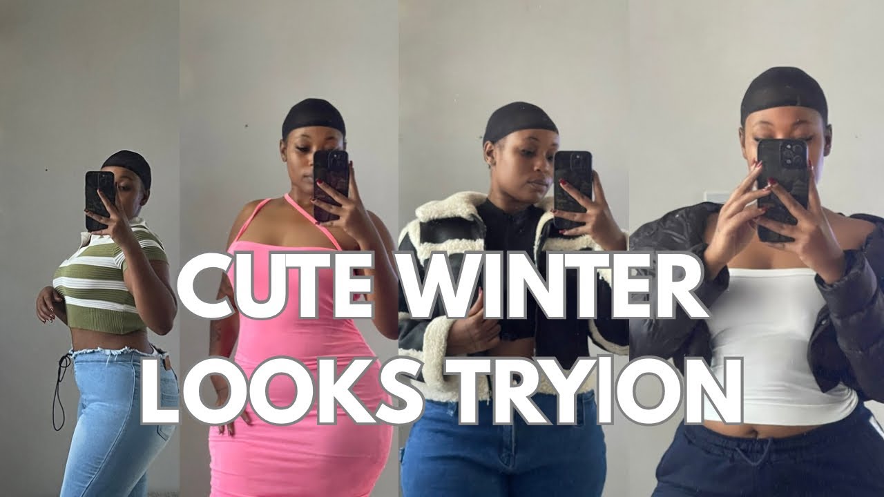 PT2:CUTE WINTER  LOOKS TRY|ON #fashion 