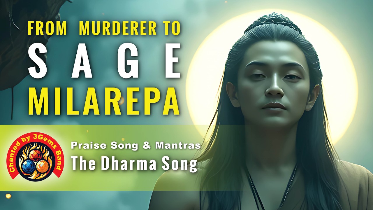 Milarepa: from murderer to Enlightened Sage: INSPIRING STORY OF HOPE! and THE DHARMA SONG by 3Gems!