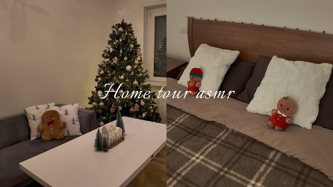 ASMR HOME TOUR (edición navideña) | Dulce sueño asmr | Dji Mic asmr