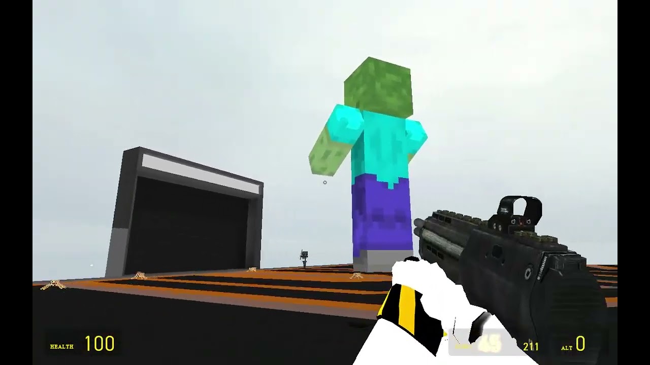 Garry's Mod: Giant Boss Fight!