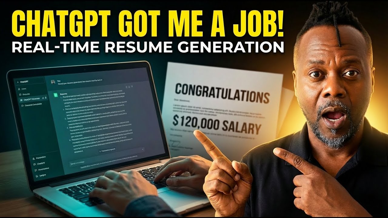 ChatGPT Job Search Masterclass: Resume, Interviews, Branding & Negotiation + Free Templates