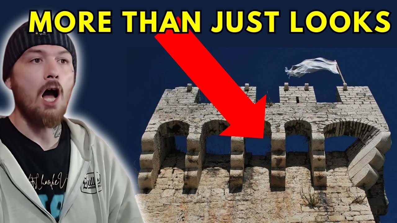 American Reacts to Machicolations &ndash; The Genius Castle Defense System You Didn't Know About!