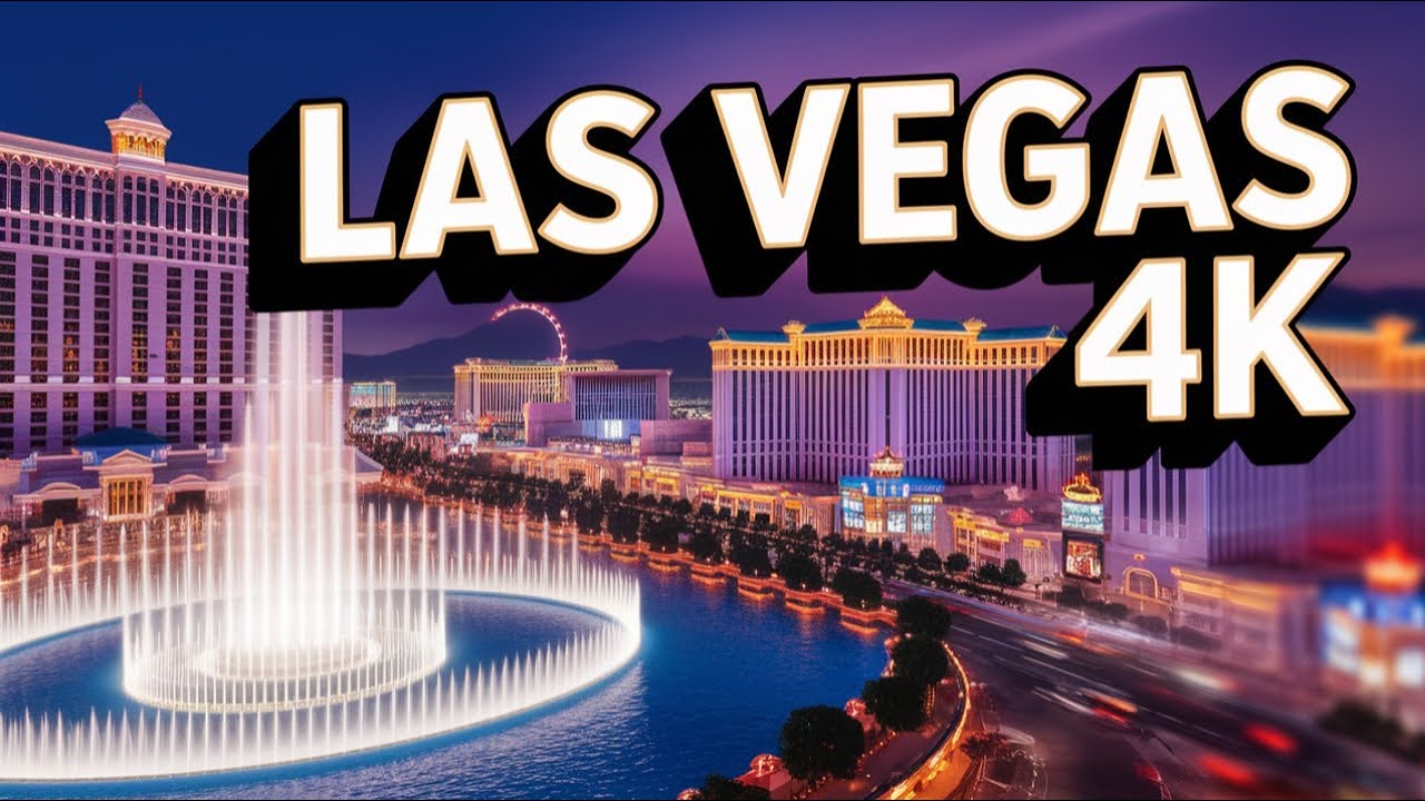 Las Vegas Drone Footage in 4K | Strip & Skyline Views🌆🚁