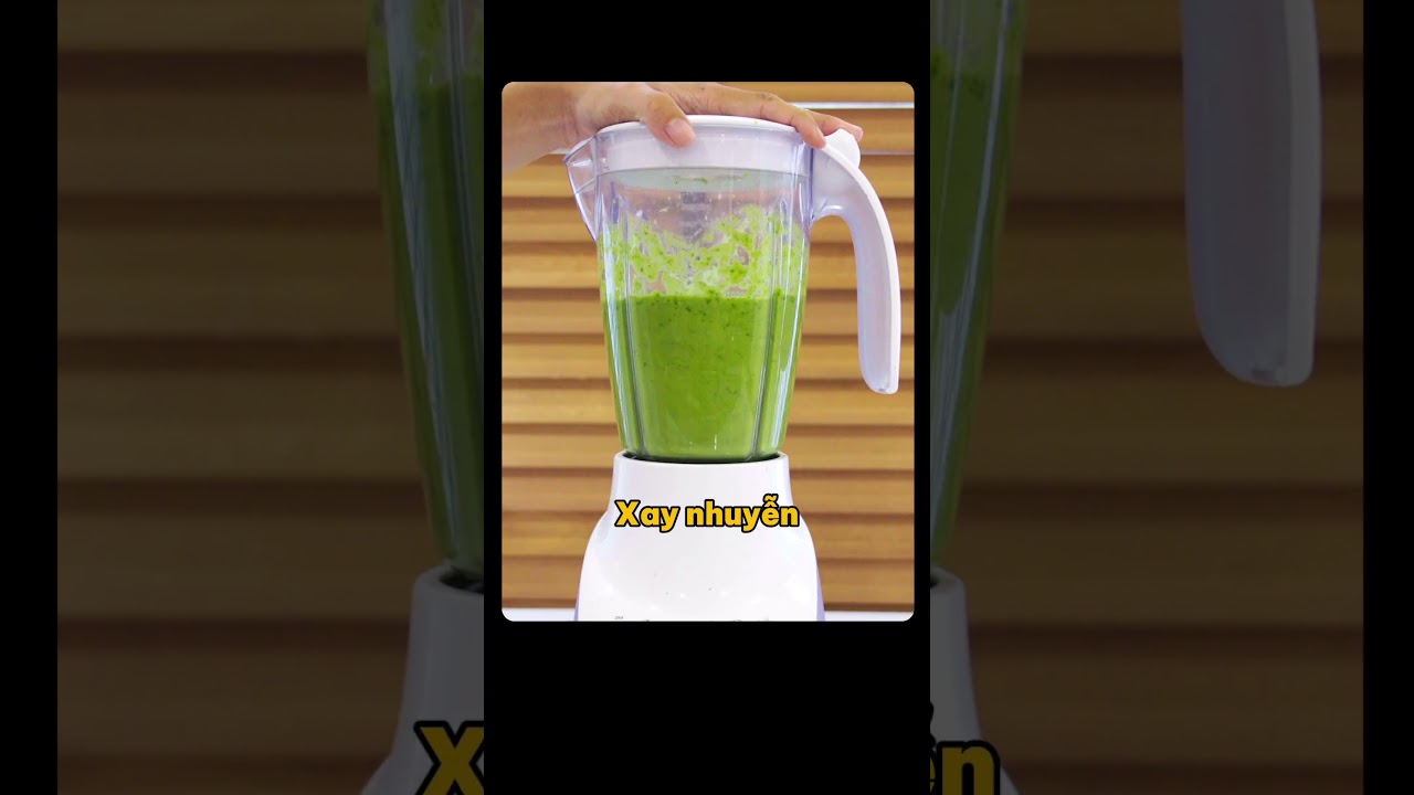 Detox sau Tết ngay với c&ocirc;ng thức sinh tố rau n&agrave;y | Huỳnh Duy Khương