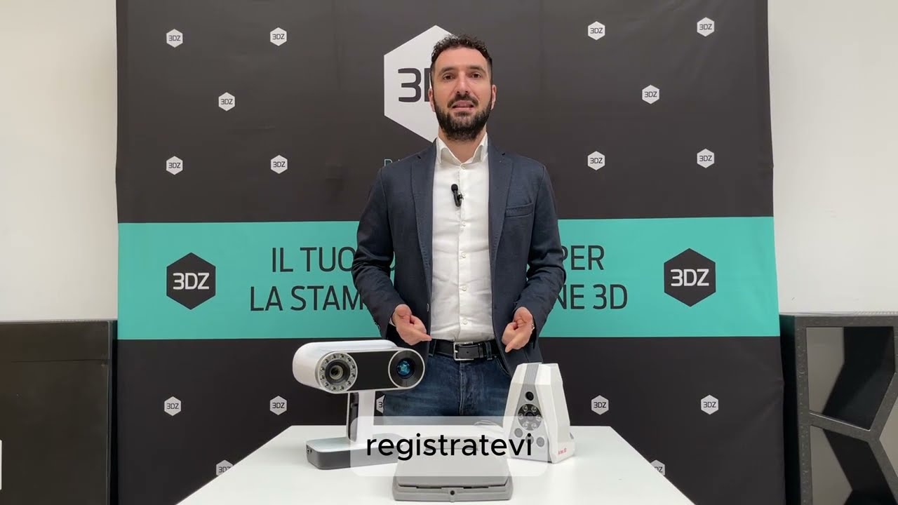 Partecipa a 3DZ Focus - Scansione 3D: applicazioni, tecnologie e processi di digitalizzazione